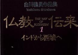 仏教伝来 : 白川義員作品集 全3冊 1.インドから西域へ 2 シルクロードから飛鳥へ 3. インドから南海諸国へ