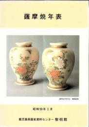 薩摩焼年表