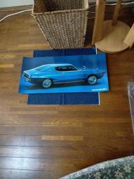 ニッサン　スカイライン　ハードトップ　2000GT‐X ポスター (4代目C110型)