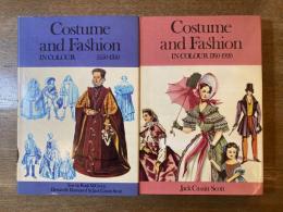 【洋書】Costume and Fashion IN COLOUR 1550-1760/1760-1920 2冊