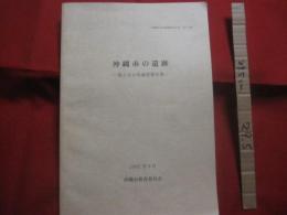 沖縄市の遺跡 　　   第２次分布調査報告書    　　沖縄市文化財調査報告書　 第２８集    　　沖縄市教育委員会　  発行  　　　　    【沖縄・琉球・歴史・文化】