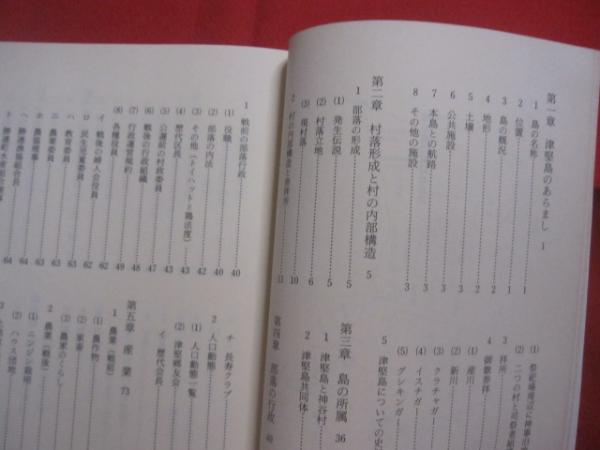 津堅島の記録 戦前部落略図 ・ 現在（1990年）部落略図 二枚