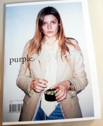 洋書　purple　number.8 summer 2001　fashion magazine