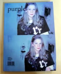 洋書　purple　number.7 spring 2001　fashion magazine