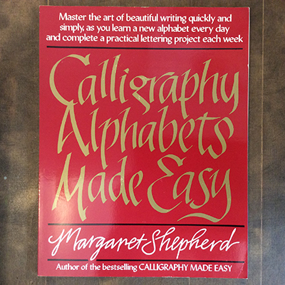 calligraphy alphabets made easy margaret shepherd 言事堂 古本