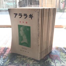 アララギ　昭和53年　第71巻　第1～12月號　