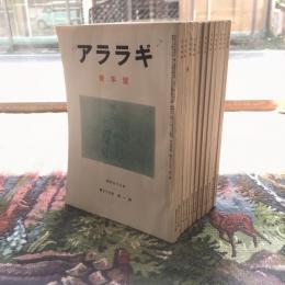 アララギ　昭和58年　第71巻　第1～4、6～12月號