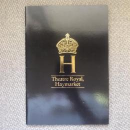 Theatre Royal Haymarket　A Woman of No Importance by Oscar Wilde　公演パンフレット