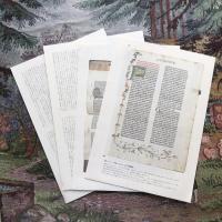 丸善創業120周年記念 グーテンベルク「42行聖書」