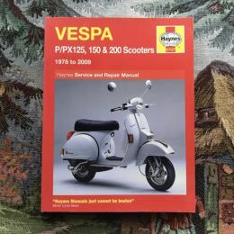 VESPA　P/PX125, 150 & 200 Scooters　1978 to 2009　Haynes Service and Repair Manual