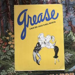Grease　A NEW 50’s ROCK’N ROLL MUSICAL　公演パンフレット