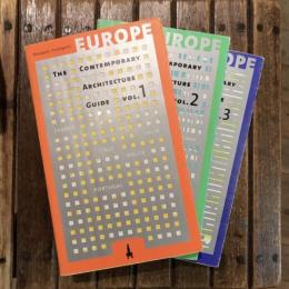 ヨーロッパ建築案内 全3冊揃  (南欧編、中欧編、イギリス・北欧・東欧編)