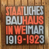 ヴァイマルの国立バウハウス 1919-1923
