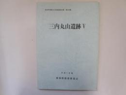 青森県埋蔵文化財調査報告書第204集　三内丸山遺跡Ⅴ　第1～4次調査報告書