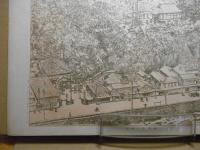 鰺ヶ沢白八幡宮　＜石版＞（鯵ヶ沢） 青森県画譜：昭和9年