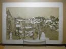 黒石町駅通り　＜石版＞（黒石市） 青森県画譜：昭和9年