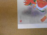 ねぶた絵図/下絵　酒呑童子　竹浪比呂央　JR　青森ねぶた　＜折り曲げての発送となります、詳細不明＞