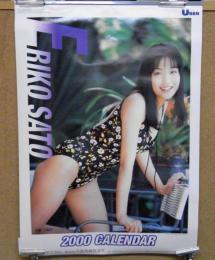 佐藤江梨子 カレンダー　2000　＜表紙込み13枚＞