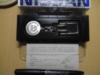 NISSAN 日産 50th ANNIVERSARY 50周年記念 キーホルダー 