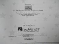 THE  PRESIDENTS II OF THE UNITED STATES OF AMERICA＜英語版・楽譜＞