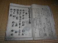 和漢朗詠集　（巻之上）　 　 首書講釈入