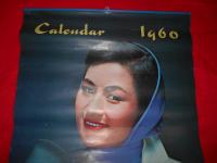 秋山庄太郎作品集　三協商会　カレンダー　１９６０　
