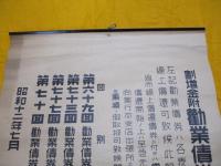 割増金付　勧業債券繰上償還　広告　ポスター　　　　