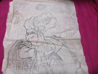木版画　大黒天
