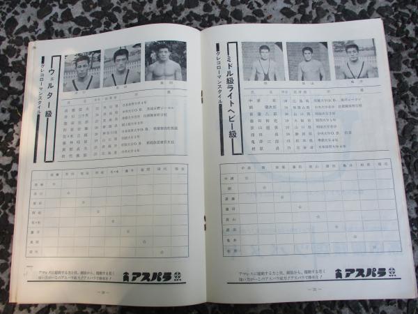1964年全日本アマチュアレスリング選手権大会 兼オリンピック