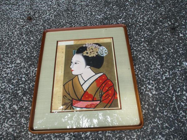 美品 橋本明治「桜」手摺木版画 ささき版画工芸 版元永井画廊 刷り込みサイン入 美品 橋本明治「桜」手摺木版画 ささき版画工芸 版元永井画廊