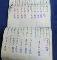 茨城県高浜町　　廣瀬酒舗の古い帳簿　　明治41年頃　　
