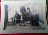 立教大学　籠球部　写真6枚　署名付　　