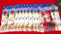 スラムダンク ポスター　９５年春　アニメフェア　SLAMDUNK 湘北最大の危機!燃えろ桜木花道 　映画　劇場版　非売品　未使用　１０枚一括