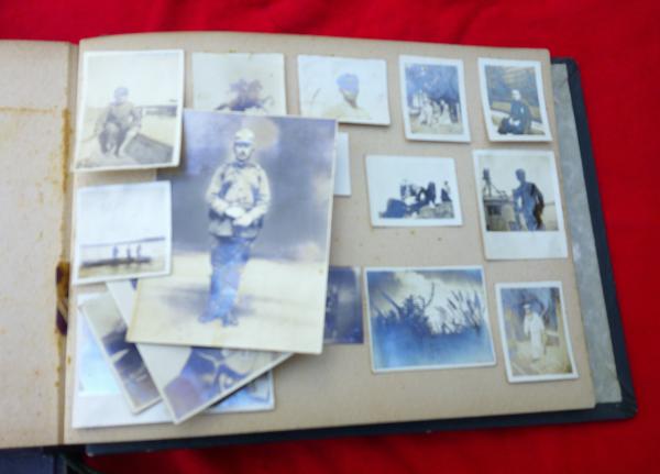 戦前・戦時中の山形懸立酒田中学校の学生のアルバム2冊 / 古本