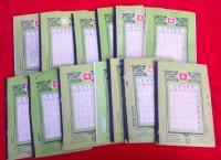ヨミカタ　マルエスノート　　千葉県教育会編纂　　　13冊一括　　使用済み　　