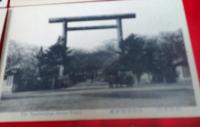絵葉書　　東京名所　４枚　　　新吉原・東京帝国大学赤門　他　