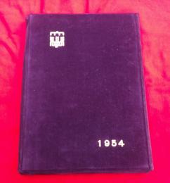 徳島医科大学卒業記念　アルバム（１９５４年）　