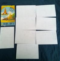大連の観光 絵葉書　８枚　　袋付　