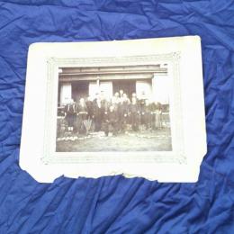 日本銀行福島出張所　所員一同集合写真　　