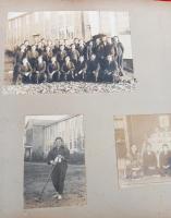 戦前の樺太出身の女学生時代のアルバム・古写真１４３枚貼り付け　　