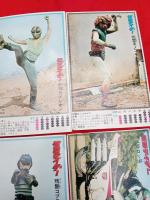仮面ライダーカレンダー　1972年（7月～12月）　　6枚　　　プロマイド　