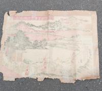 天理教研究資料　　「本部敷地徒ち毛ち（つちもち）紀念図」　　　