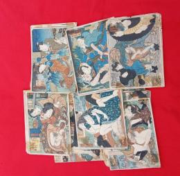 江戸時代の春画　３７枚　　版画　