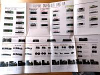 【アルパイン・カーオーディオ・カタログ１９８５－８６秋冬版（全１６ページ・一枚物）】（昭和６０年９月）