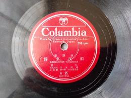 ＳＰ盤【歌謡曲 博多夜船（音丸）/歌謡曲 新祗園小唄（二三吉）・併録】日本コロムビア