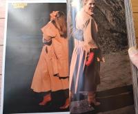 【ハイファッション（昭和５２年１２月号）】特集「ボリュームアップ（エクセーヌのカラーパズル・オデオン座付近他）」等