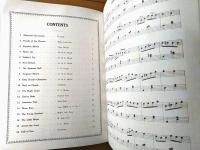 楽譜【進行名曲集（三善和気先生編）１８曲入/Ａ４サイズ・３８ページ】富士楽譜出版社（大正１２年）