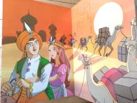 【声のえほん５ アリババと４０人の盗賊（レコード付き）/全１６ページ】ひかりのくに（昭和４０年代？）