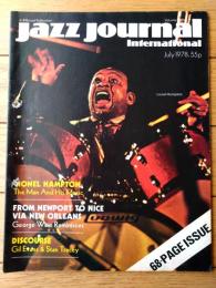 洋雑誌【Ｊazz Ｊournal（昭和５３年Ｎｏ．７号）】「ライオネル・ハンプトン」「ディジー・ガレスピー」等/Ａ４サイズ・全６８Ｐ