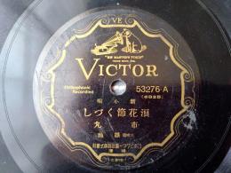 戦前ＳＰ盤【新小唄 浪花節くづし/端唄 縁かいな（市丸）】ビクターレコード